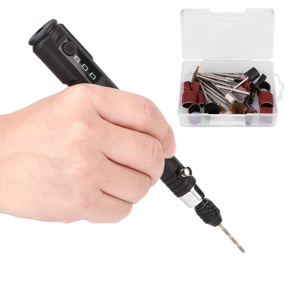 Mini Trapano Elettrico Smerigliatrice Penna Per Molatura Lucidatrice Portatile 5