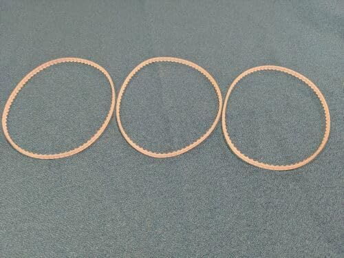 Replacement For Compatible With 3 NEW REPLACEMENT DRIVE BELTS FOR DURA WHEEL DIGI PRO 12 1/2" MEASURING WHEEL