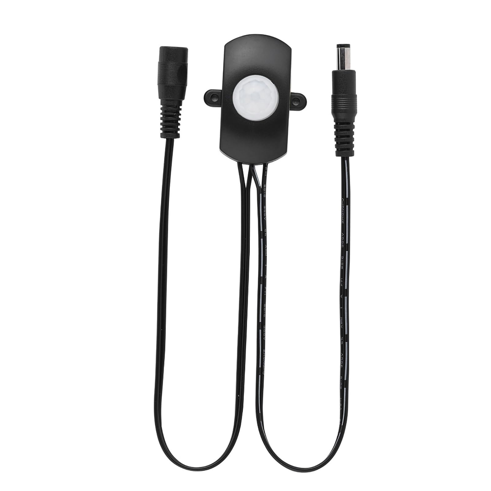 5A DC 6-24V 5-7m Sensing Distance,for Automatic Sensory Device,for LED Strips Security System (Black)