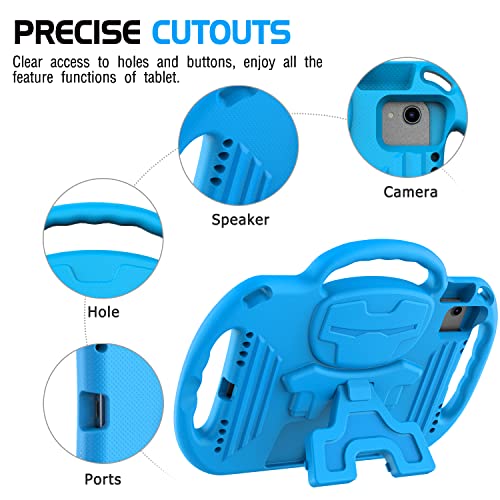 Avawo Case For Ipad Air 5Th/4Th Generation (2022/2020), Ipad Air 5 & Air 4 & Pro 11 Case Cover- With Strap Light Weight Shockproof Handle Stand Case For 10.9 Inch Ipad Air 5 & Air 4 & Pro 11, Blue #TOP4