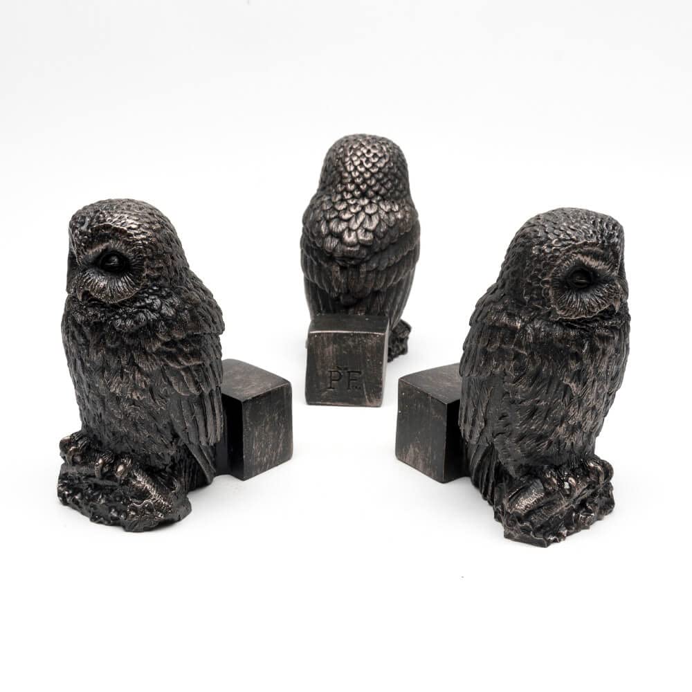 Plant Risers for Pots. Decorative Feet for Planters. Use Indoor and Outdoor to Improve Airflow and Drainage. Hand Painted Owl Set of 3