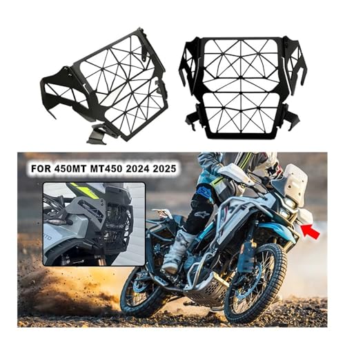Protection pour phare pour CF450MT cache grille en acier durable - 2