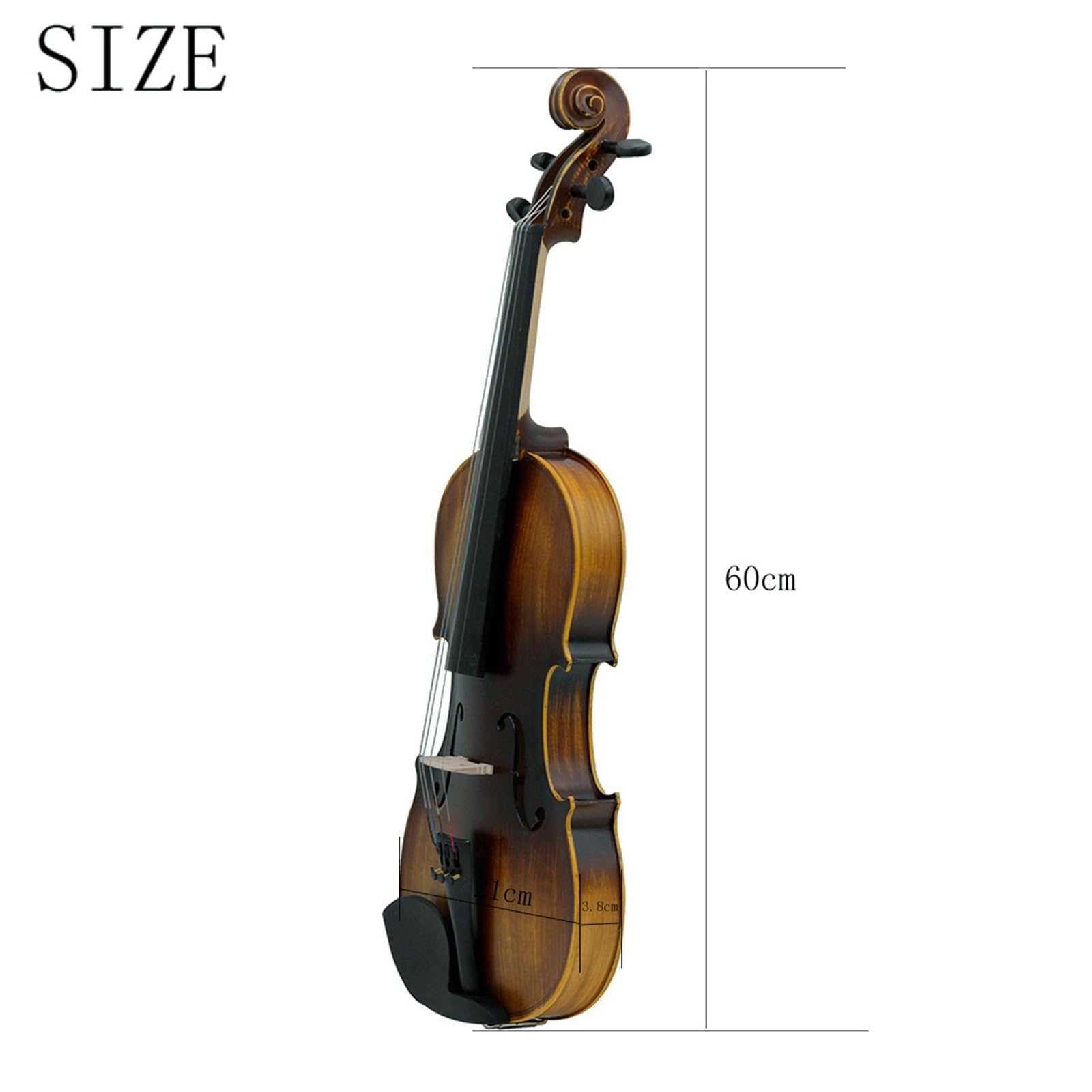 Violino Set Strumento Per Violino Con Prestazioni Per Test Di Esercizio Per Violino Solido 4/4