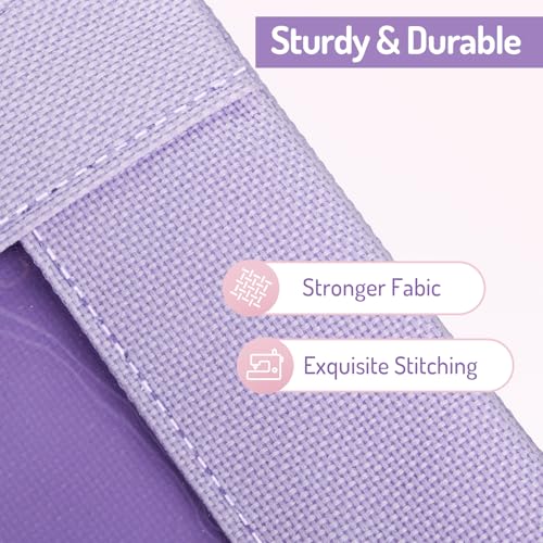 Forvencer Pencil Pouch for 3 Ring Binder, Pastels Pencil Case,Cute Pen Bag — view 4