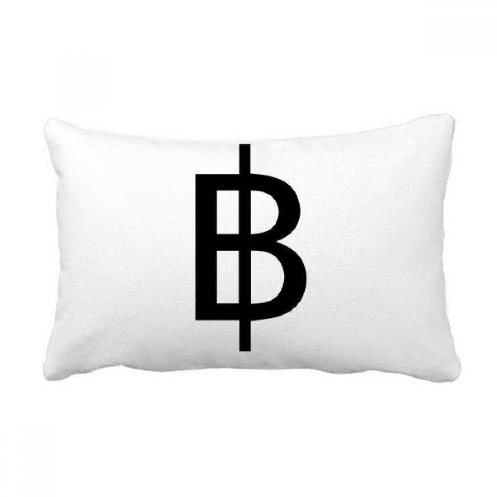 Coussin baht thaïlandais multicolore 40x60 cm pour décoration de canapé