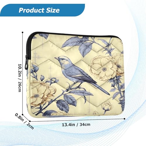 Funda para laptop 13-14 pulgadas impermeable beige miniatura 3