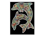 Dimensiones 21 x 29.7cm Colorvelvet - Dibujo Delfines 21 x 29.7 - SMALL9