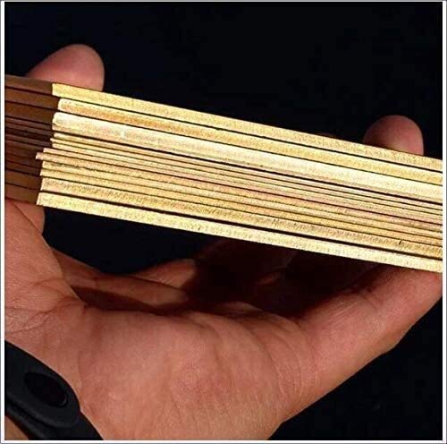 Feuille de laiton plaques métalliques à l'éclat doré authentique - 4