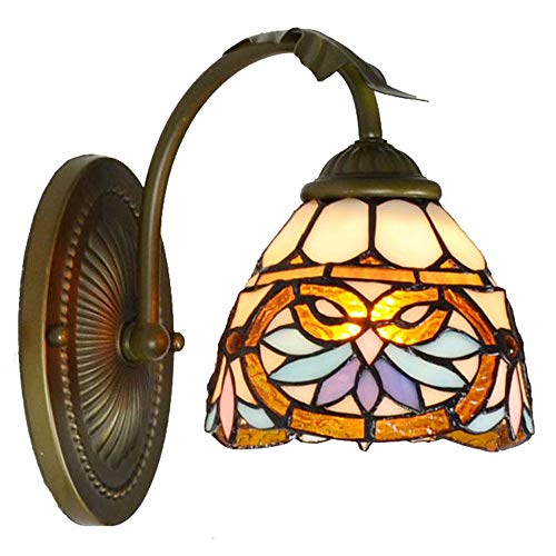 Applique murale de chevet Tiffany pour lire au lit sans fatigue visuelle