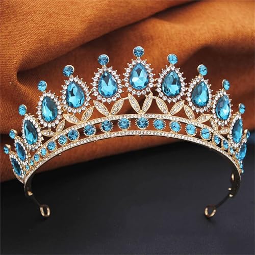 Corona princesa con tiara para mujer ideal para bodas y banquetes