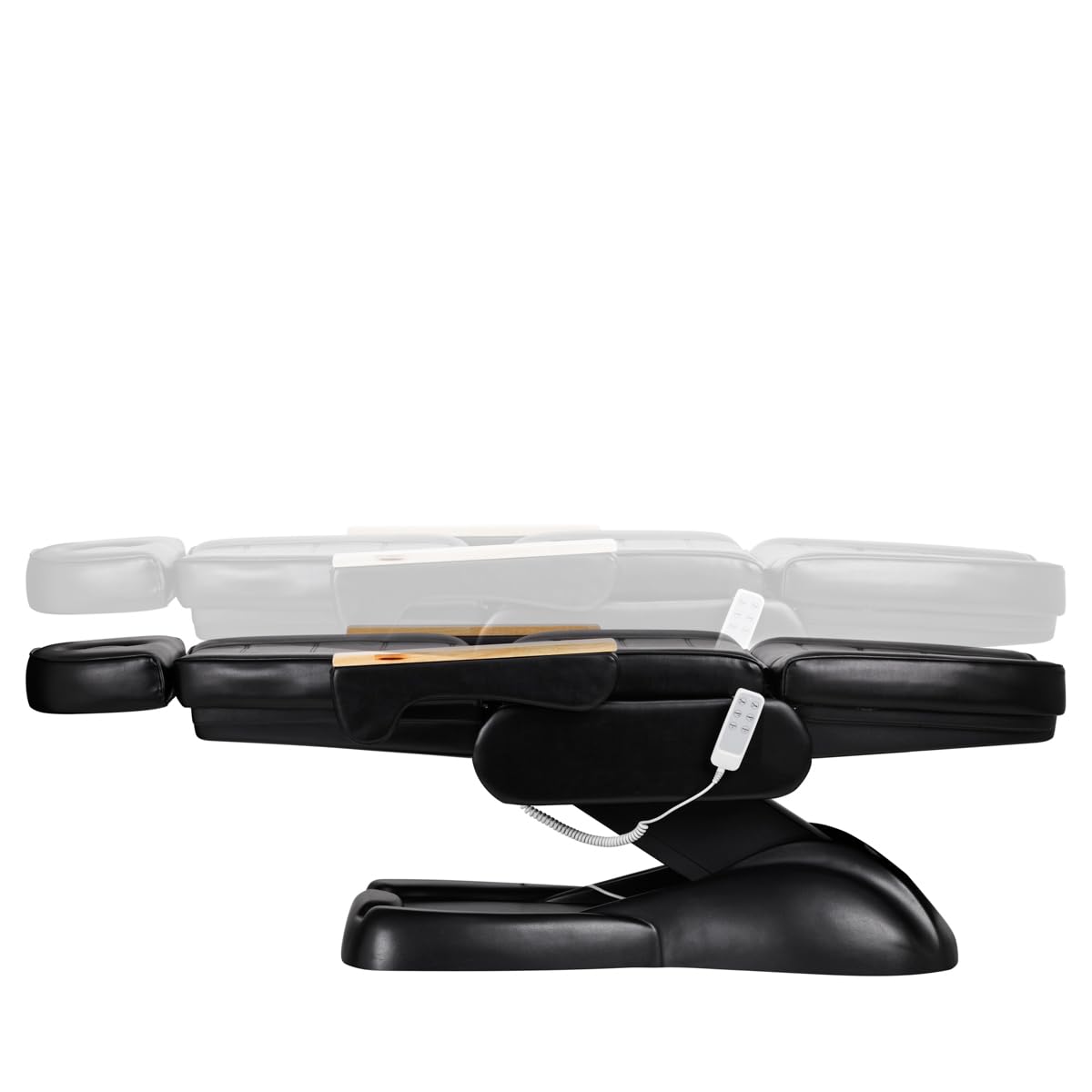 ACTIVESHOP Elektrische Kosmetikliege Sillon Lux 3 Motoren grau, graues Untergestell, AS-148187