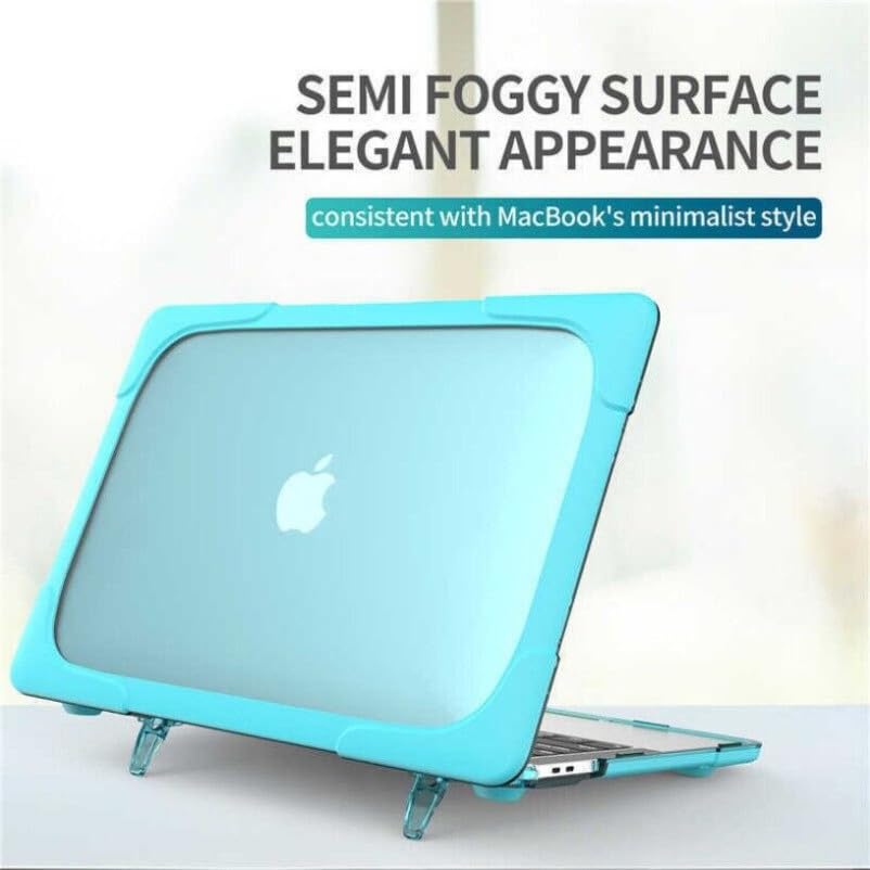 Funda compatible con Microsoft Surface Laptop Go2 de 12.4" Modelo: 2013 (Color: Caqui) Funda rígida con soporte frontal y trasera