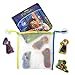 Disney Encanto Bath Time Books - Activity Books for kids, Bath book, 6 Padded suction cups, 1 Mesh bag