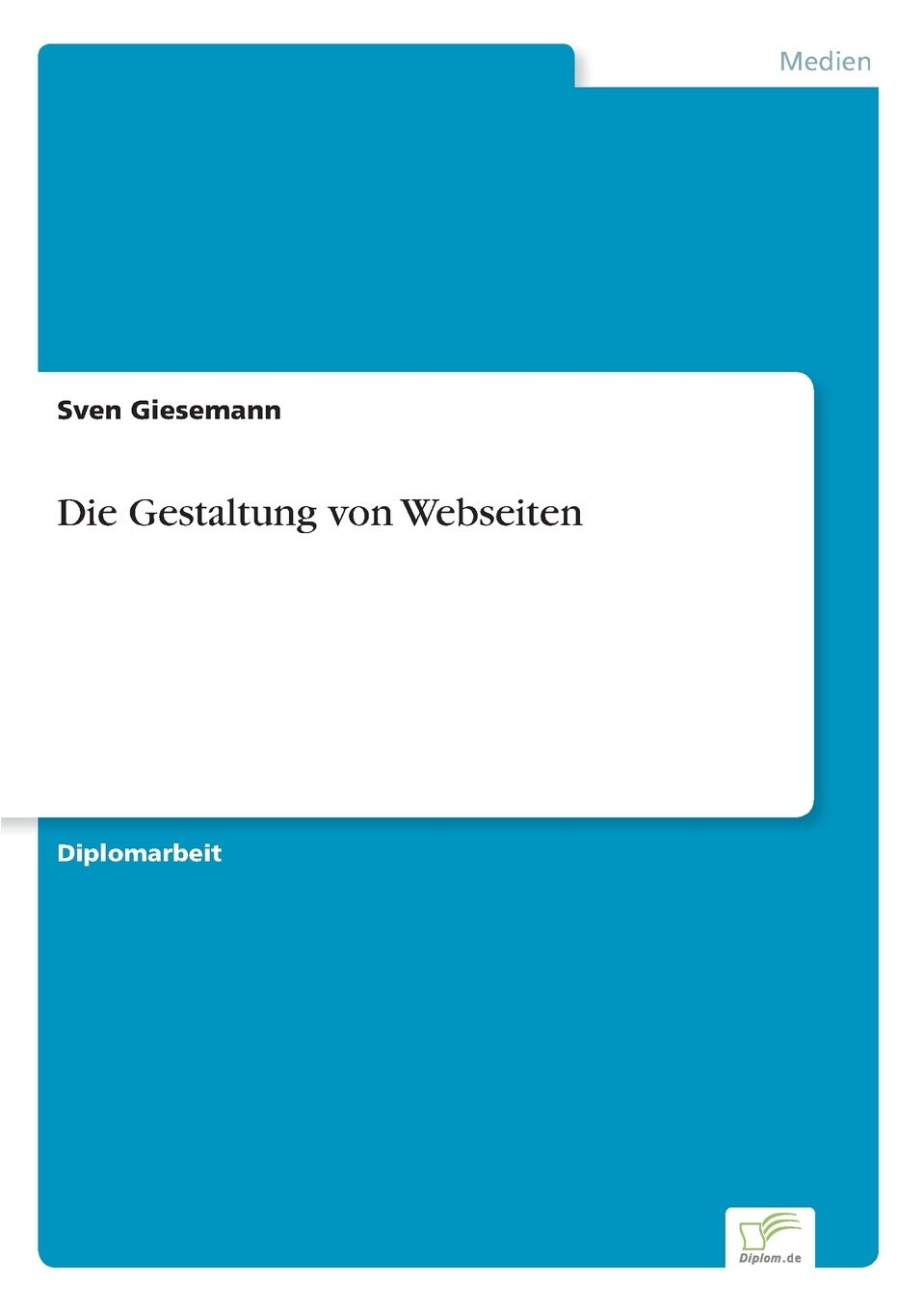 Die Gestaltung von Webseiten