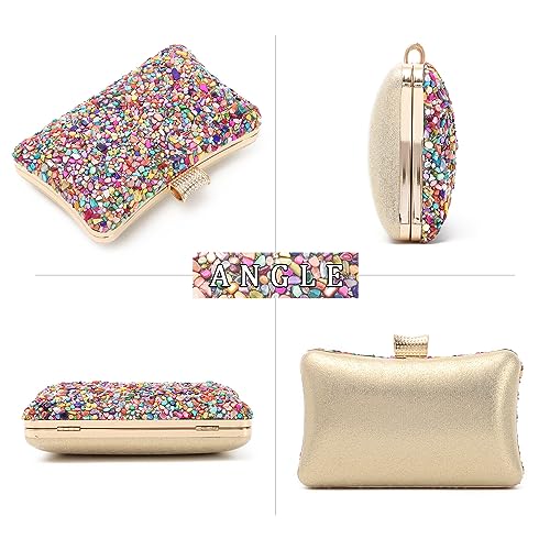  Pochette vintage da sera multicolore per donne alle feste di nozze
| Borse da pranzo vintage multicolore Pures per donn