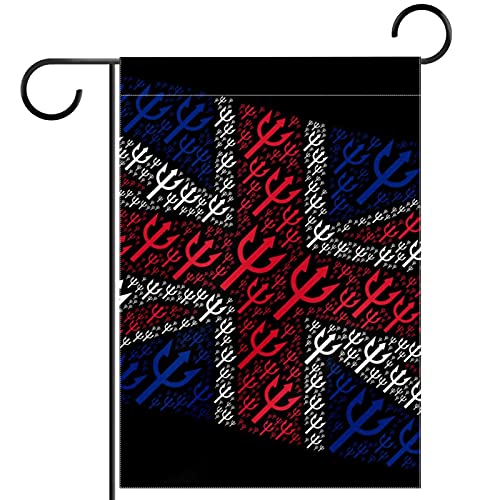 Drapeau du Royaume-Uni anti-décoloration, décoration extérieure double face 30,5 cm