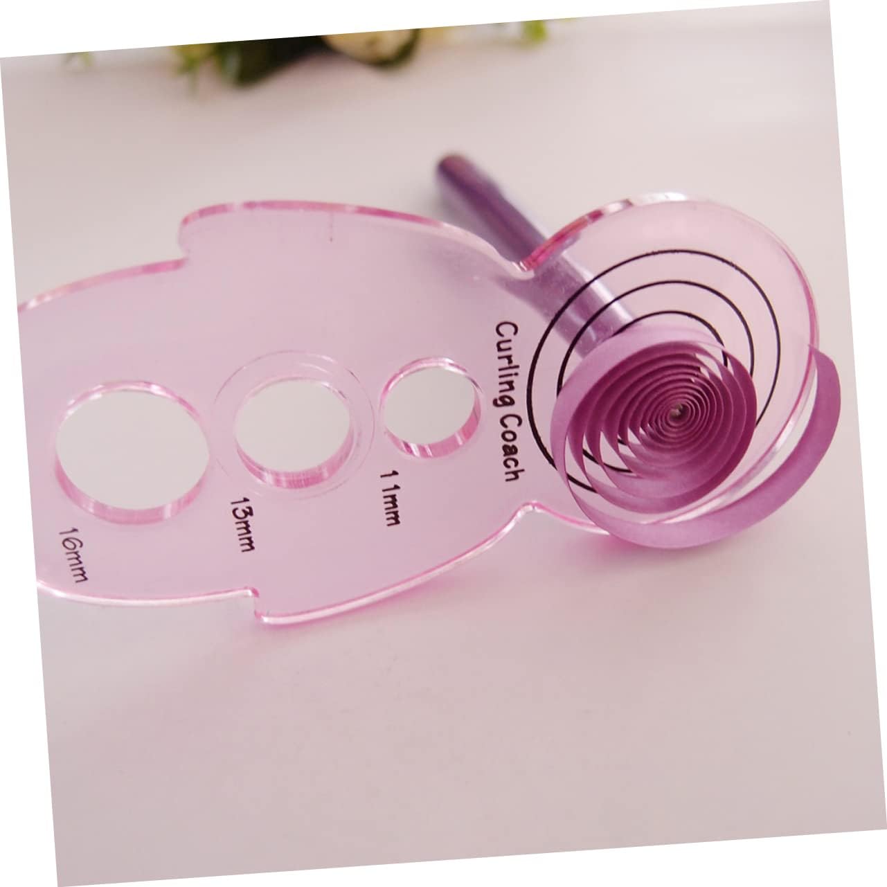 LIFKOME 10pcs Paper Quilling Tools DIY Paper Craft Supplies for Doll Shaped Curling Quilling Mold