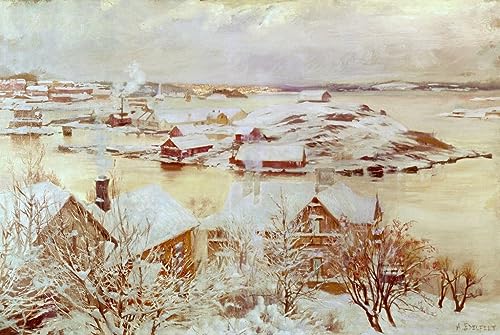 Peinture Poster Impression Tableaux de Qualité Premium Albert Edelfelt 60x90