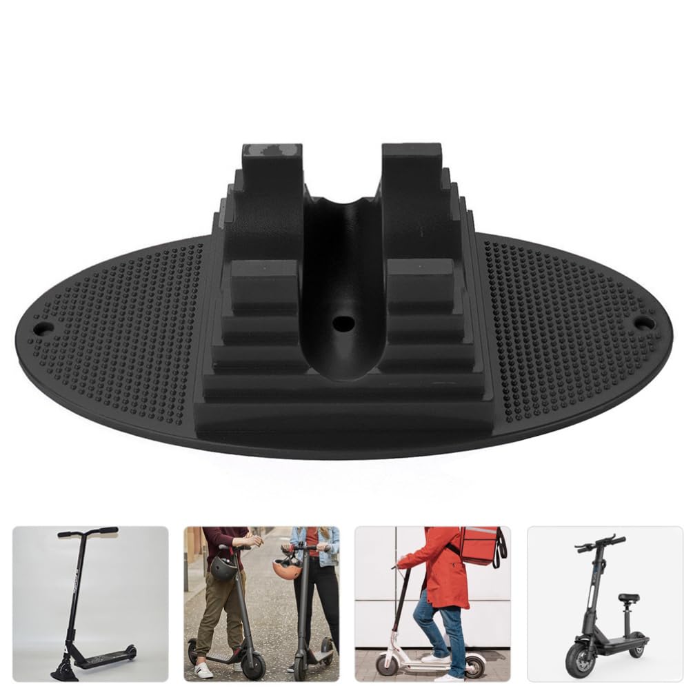 HANABASS Béquille de Trottinette Porte-Scooter 4 Pièces en Plastique Noir