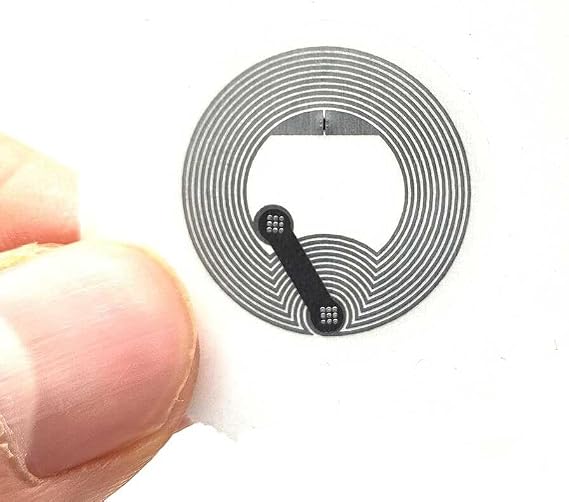 13.56 MHz NFC Etiket - ISO14443A, Ntag 213, 25 mm - 10 adet