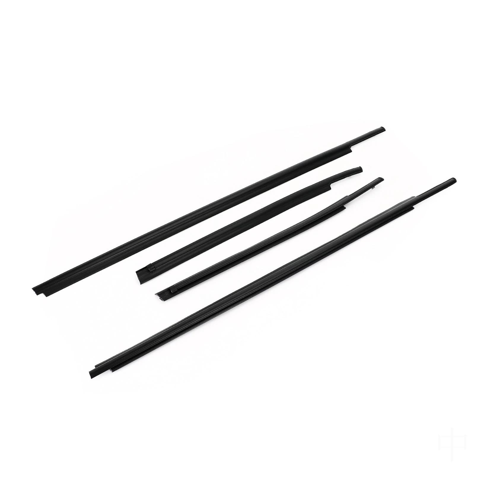 Qdouimoo One Color Beltline Molding For Toyota For Tundra Double Cab 2007-2020 4Pcs Window Weatherstrip Seal