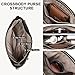 BOSTANTEN Crossbody Purses for Women Vegan Leather Shoulder Handbags Hobo Bag with Detachable Strap for Daily Travel & Work