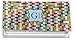 Retro Pixel Squares Vinyl Checkbook Cover (Personalized)