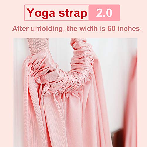 Toco Freido Waist Back Leg Stretch Strap/Yoga Fitness Band, Leg Stretching Assist Trainer, Yoga Stretcher, Back Bend Split Inversion Strap For Fitness, Dance, Ballet, Gymnastics #TOP1