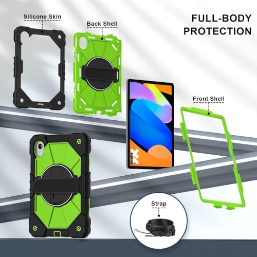 Coque iPad Air 13 M3 antichoc rotative étui silicone rigide intégral - 6