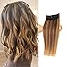 FEIPRO 100% Real Remy Human Hair Clip in Hair Extensions Short Straight Thick Double Weft One Piece for Thinning Hair Invisible Hairpin Increase Women Hair Volume 10