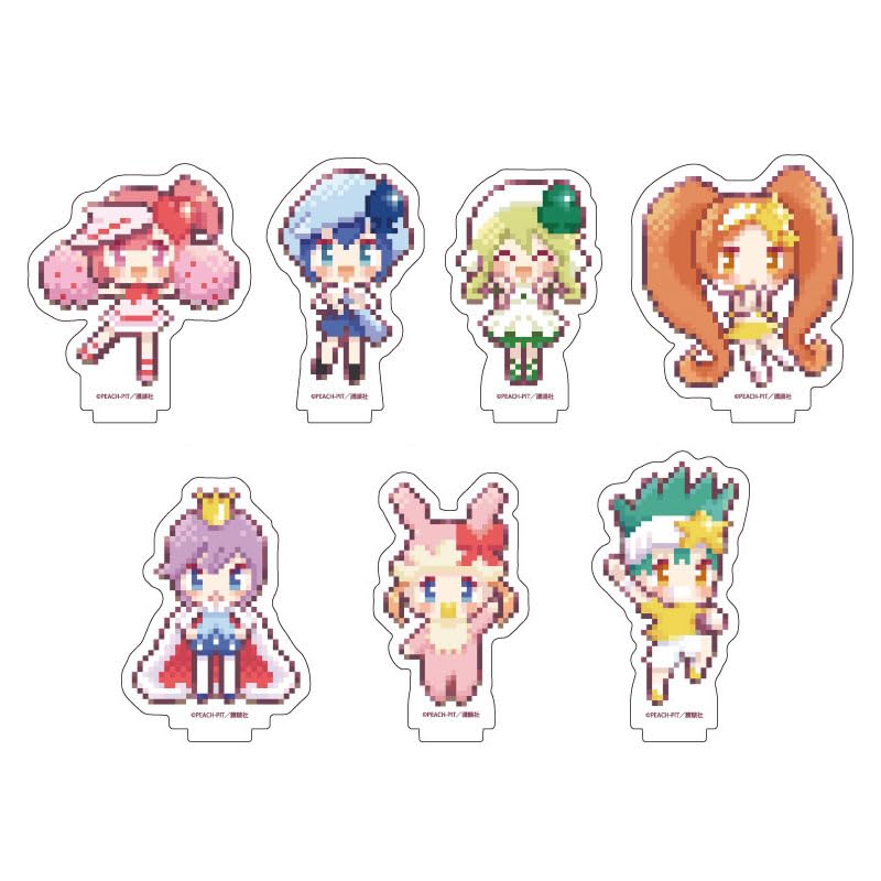 Amazon.co.jp: しゅごキャラ! 13 [ドット絵イラスト] アクリルぷち