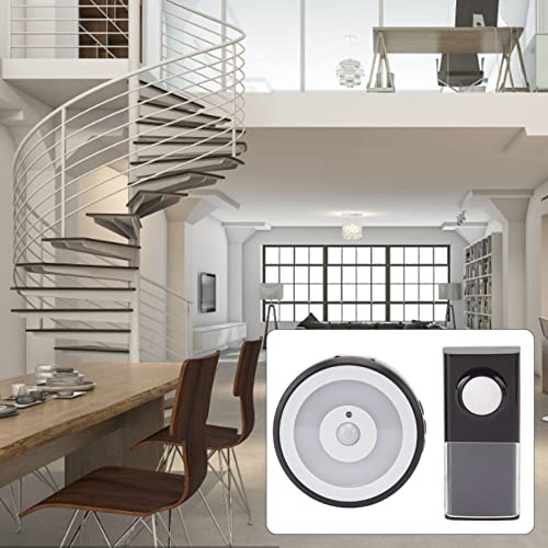 Campainha Inteligente, Campainha de Música Com Controle de Volume para Escritório (Preto)