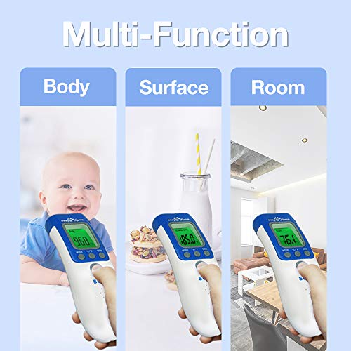Image of Easy@Home 3 in 1 Non-Contact Infrared Forehead Thermometer for Baby Adult and Child, NCT-301 (Pack of 3)