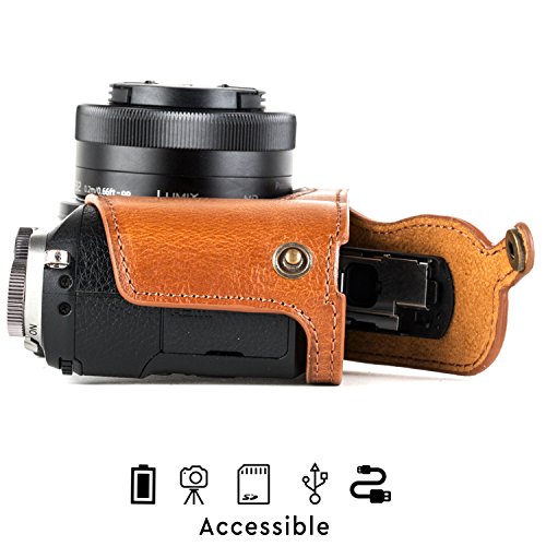 LUMIX DMC-GX8ボディ★美品シャッター1172回のみ！★皮カバー付 Amazon.com: MegaGear: Panasonic Lumix DMC-GX85, GX80 Cases