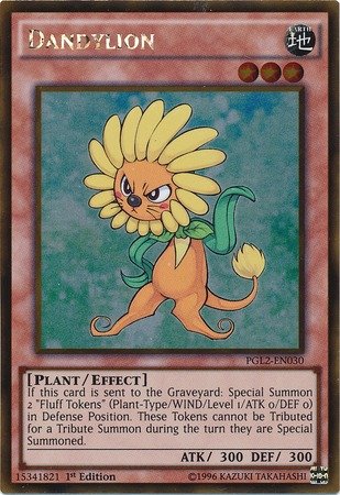 Amazon.com: YU-GI-OH! - Dandylion (PGL2-EN030) - Premium Gold: Return of  The Bling - 1st Edition