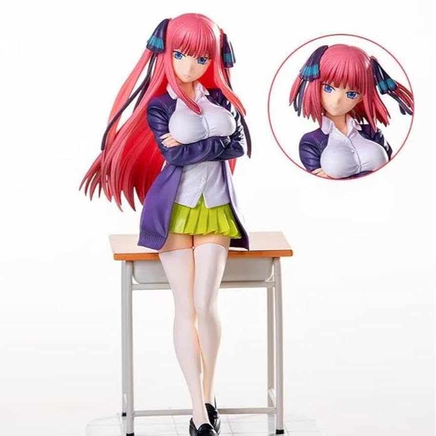 Amazon.co.jp: 五等分の花嫁中野二乃机少女フィギュアVer.1/6高