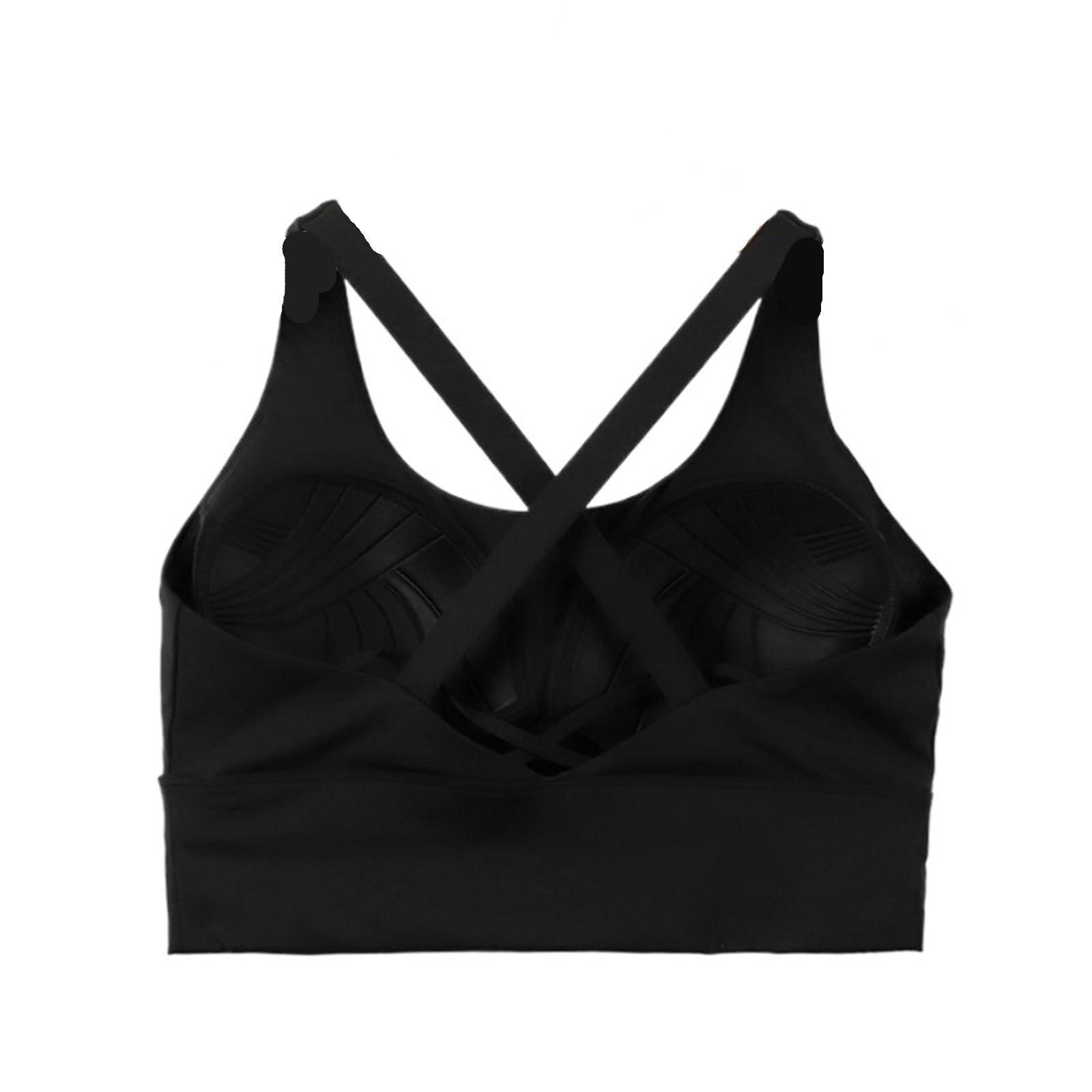 Biustonosze sportowe do treningu, Biustonosz sportowy Multicolor S/M/L Stała poduszka na klatkę piersiową Wytrzymała, amortyzująca joga do biegania