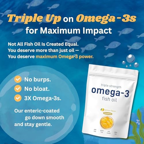 Huile de poisson oméga-3 au citron : absorption et santé physique