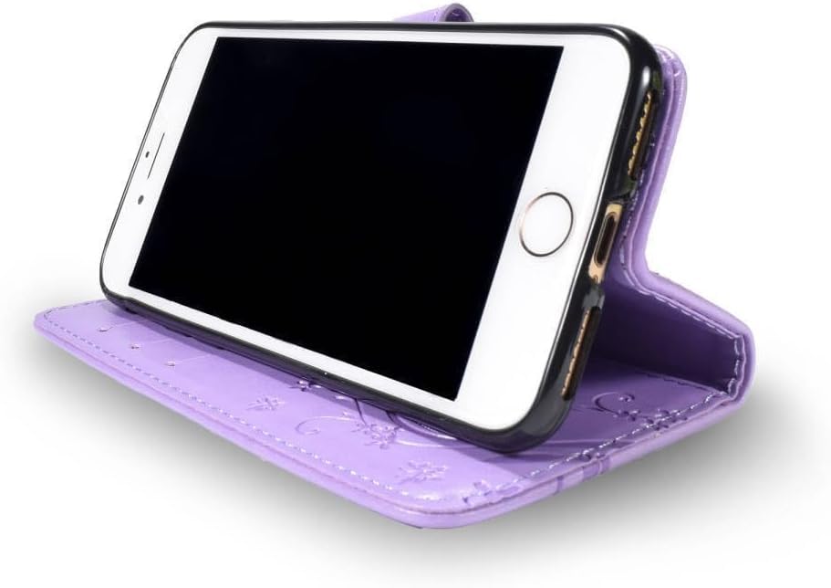 Amazon.co.jp: OPPO reno11A ケース 手帳型 かわいい 紫 パープル