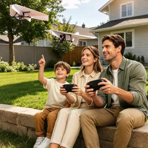 Componentes de control remoto para avión de papel Knowlife RC 6