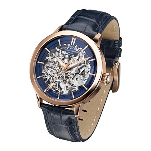 Carl von Zeyten CVZ0013RBL Montre Bracelet Homme Cadran Squelette
