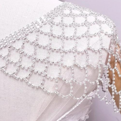 Collier châle d'épaule pour masquer la peau nue et sublimer une robe simple - 5