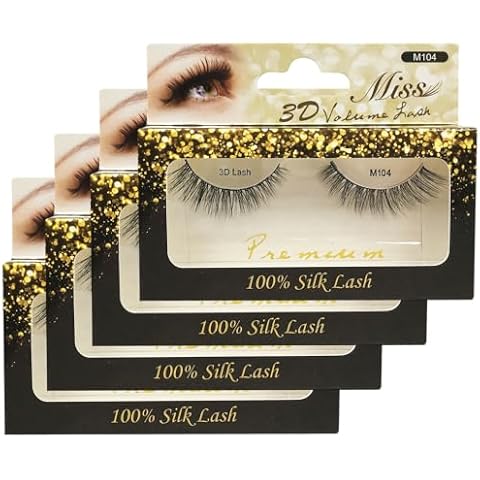 "4 Pairs" Miss Lashes 3D Volume lash M104 Cover