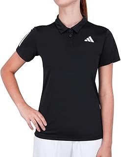 تيشرت بولو للتنس بتصميم كلوب بولو بأكمام قصيرة للنساء من اديداس