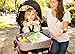 Moditty | Kids Travel Tray Bundle with Back Seat Car Organizer | Car Seat Lap Tray for Toddlers to Play and Snack in Car Seats, Airplanes, Strollers (Pink)