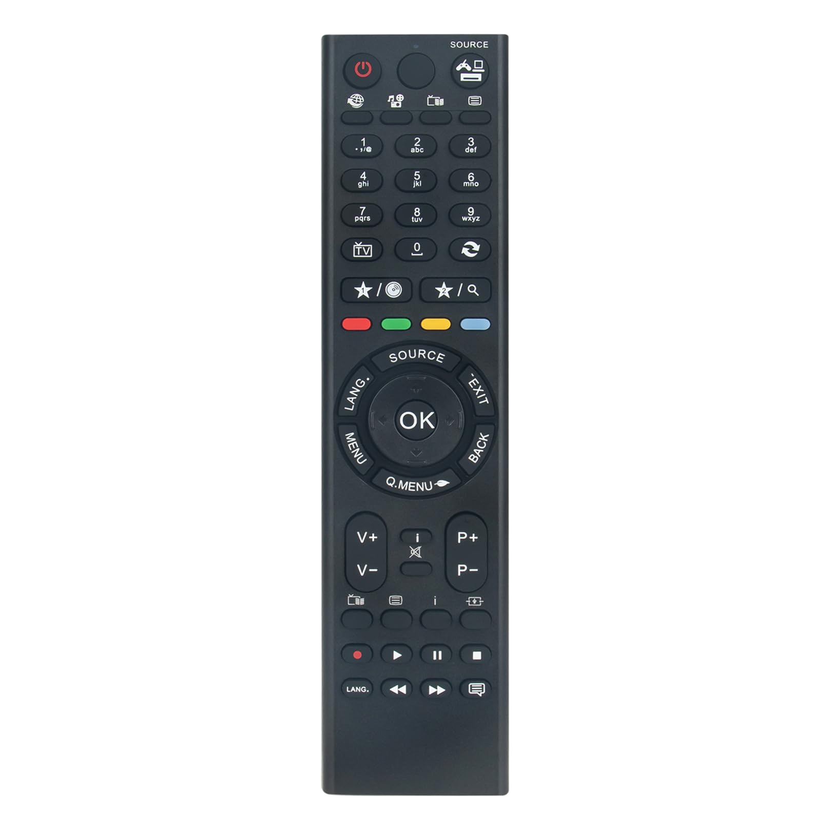 ALLIMITY Telecomando Sostituzione adatta per SELECLINE TV 815836/S24/4-11 815837-S32/4-11 815834/S22/4-11 S22/4-11 815839/S22C/4-11 S22C/2-11 815835/S24/2-11 815836/S24 S52/4-11
