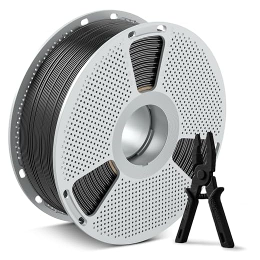 SUNLU Easy PA Filament 1.75mm 1KG, Nylon 6+66 3D Printer Filament, Polyamide (PA) Nylon Filament, Strong and Durable, Warp-Free Printing, PC Spool, Fit Most FDM Printer, 1KG Spool, Black