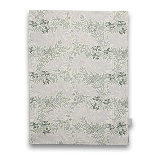 Half Moon Bay Tea Towel Recycled Cotton - ACS William Morris (Larkspur)