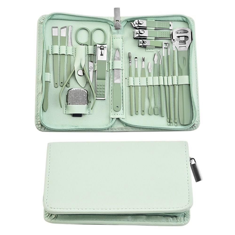 Herramienta de Belleza Cuidado de pies y Manos Uñas Pedicura Tijeras Cortaúñas Tijeras para uñas Cortaúñas Cortador Juego de manicura,b