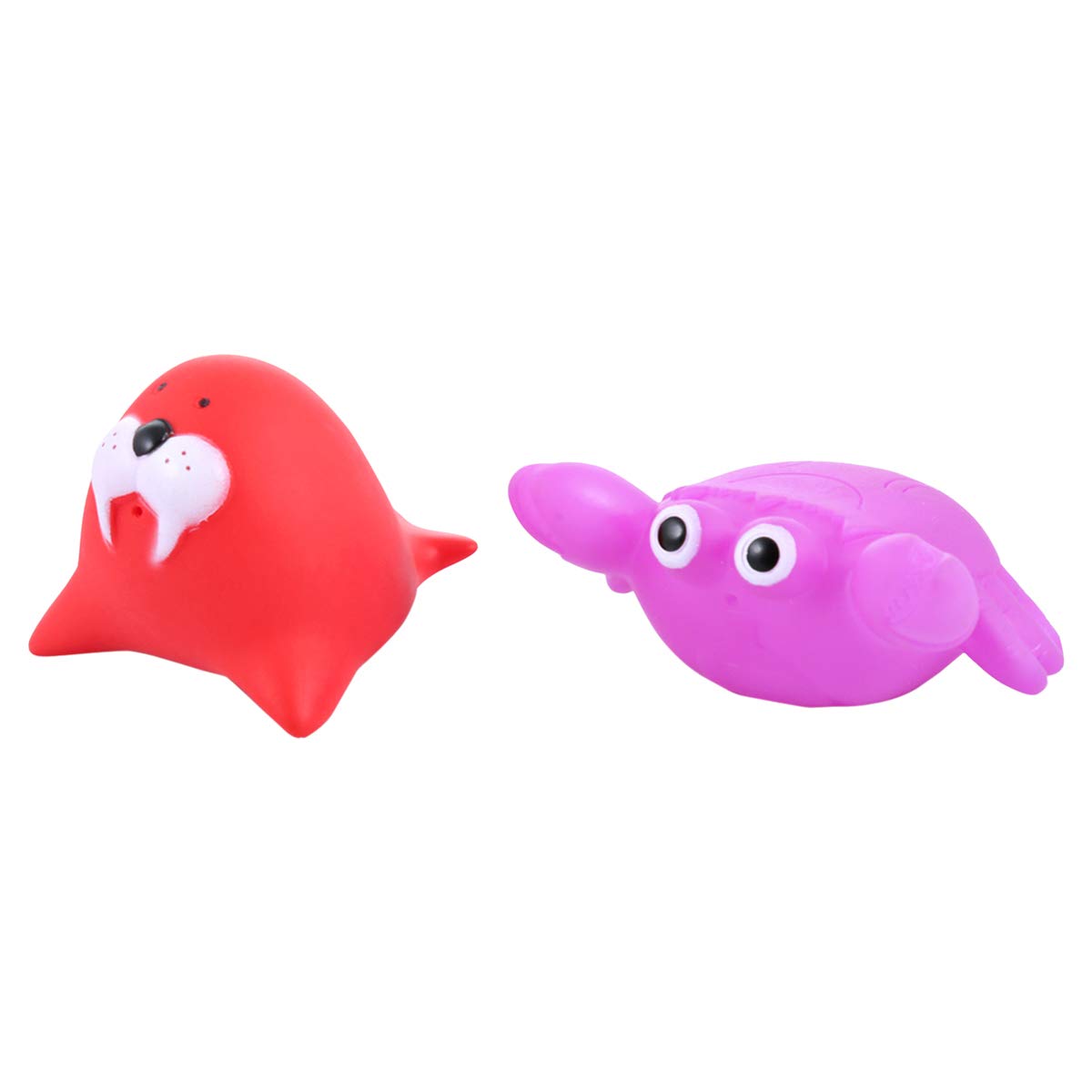Pixie Pzz06 Floating Squirty Sea Lion And Crab, 2 Pieces